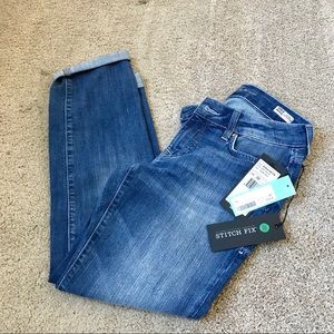 Mavi low rise slim boyfriend jeans